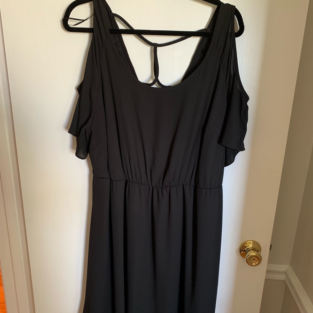 ASOS New Look cold shoulder dress